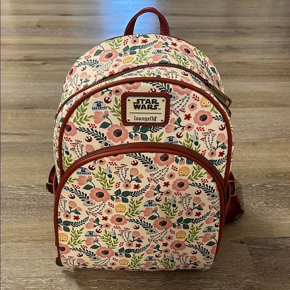 Loungefly Star Wars Floral Droid Mini-Backpack